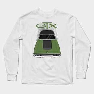 Plymouth Road Runner GTX 1971 - 1972 - sherwood green Long Sleeve T-Shirt